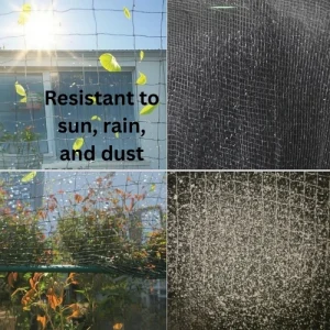 Resistant to sun, rain, and dust