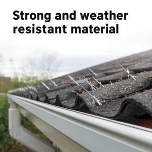 Strong and weather-resistant material