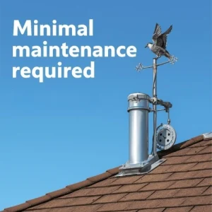 Minimal maintenance required
