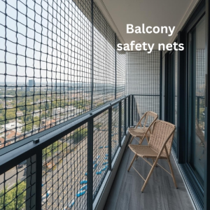 Balcony safety nets