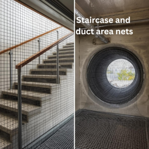 Staircase and duct area nets