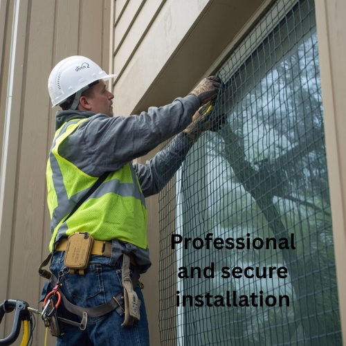 Professional and secure installation